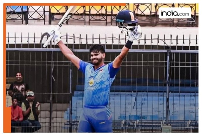 Shreyas Iyer goes INSANE, smashes 50 ball century against Karnataka in Vijay Hazare Trophy