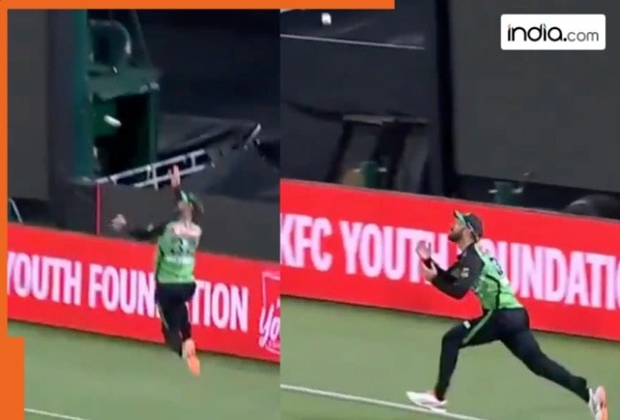 Glenn Maxwell pulls off best catch in history against Brisbane Heat in BBL