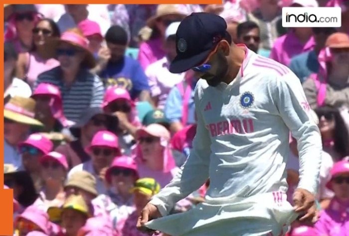 Virat Kohli’s light-hearted BANTER with SCG fans, features sandpaper scandal mimicry, Watch Video