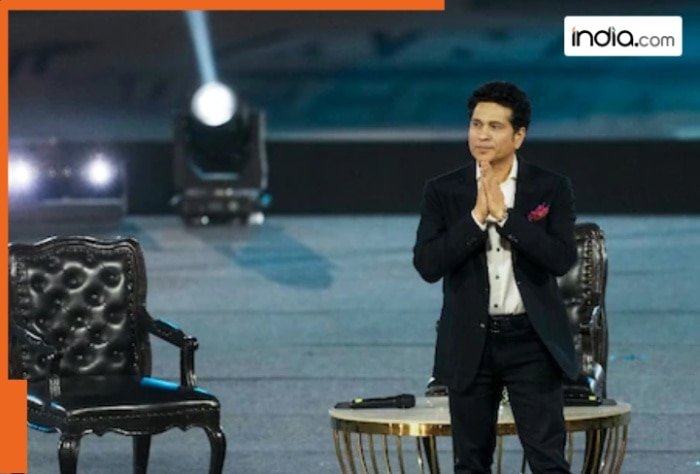 ‘Sachin, Sachin’ chants echo at Wankhede stadium during 50th anniversary celebrations as Sachin Tendulkar gets the grandest reception