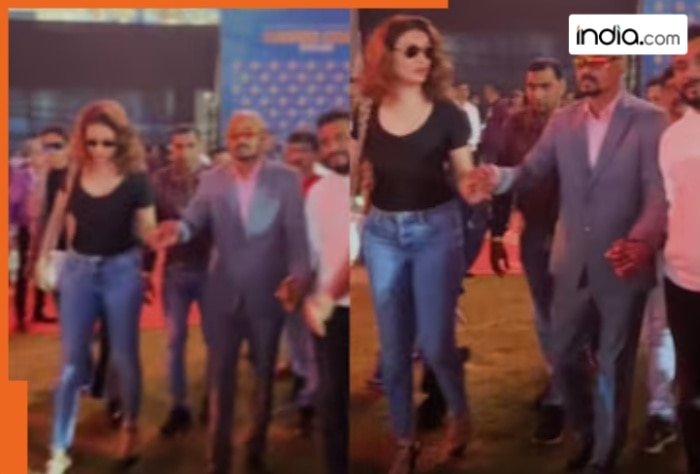 Vinod Kambli’s wife Andrea Hewitt supports him to walk at Wankhede’s 50th anniversary celebrations, video goes viral