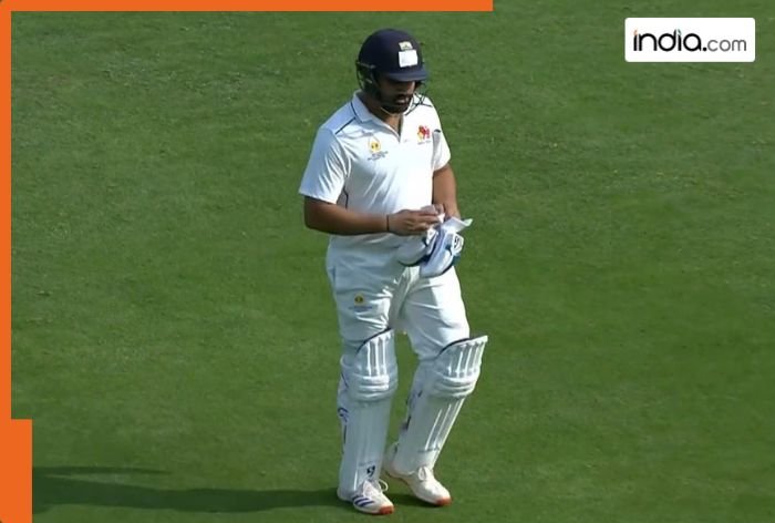 Rohit Sharma falls cheaply after creating HISTORY with Yashasvi Jaiswal in Ranji Trophy 2025 match, WATCH viral video