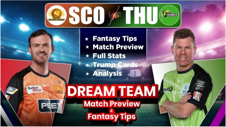 Fantasy Tips, Stats and Analysis