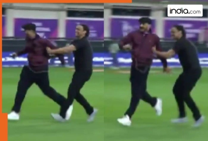 Harbhajan Singh and Shoaib Akhtar share fun-filled moments in ILT20 2025, video goes viral