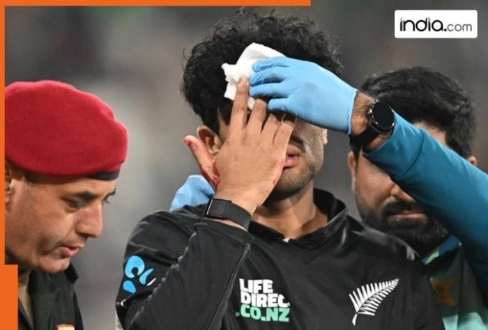 PCB criticised for bad floodlights as Rachin Ravindra suffers scary injury at Gaddafi Stadium