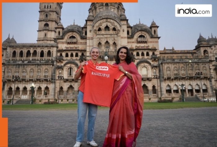 Maharani of Vadodara Radhikaraje Gaekwad gives her support to Gujrat Giants ahead of WPL 2025