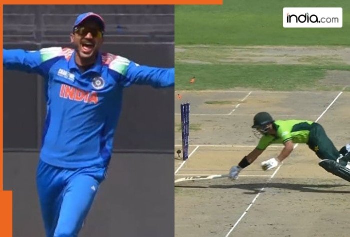 Axar Patel shines with stunning direct hit to dismiss Imam-ul-Haq in Champions Trophy 2025