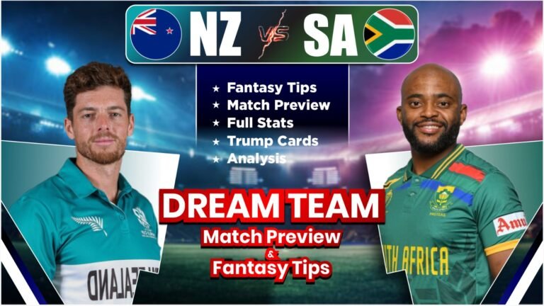 Pakistan vs New Zealand 1st ODI Fantasy Tips, Stats, Playing11 and Analysis