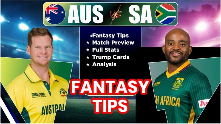 Australia vs South Africa Dream11, Fantasy Tips, Stats and Analysis