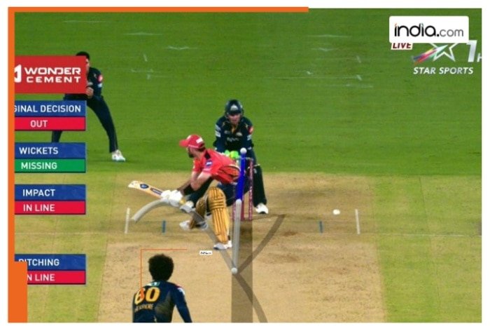 Glenn Maxwell bags 19th duck in IPL, commits DRS blunder against Gujarat Titans