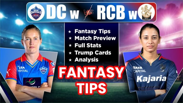 RCB W vs DC W Fantasy Team Prediction Today, BLR W vs DEL W Team of Dream11: Player Stats, Possible 11