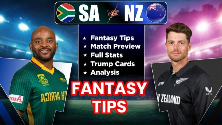 South Africa vs Newzealand Dream11, Fantasy Tips, Stats and Analysis