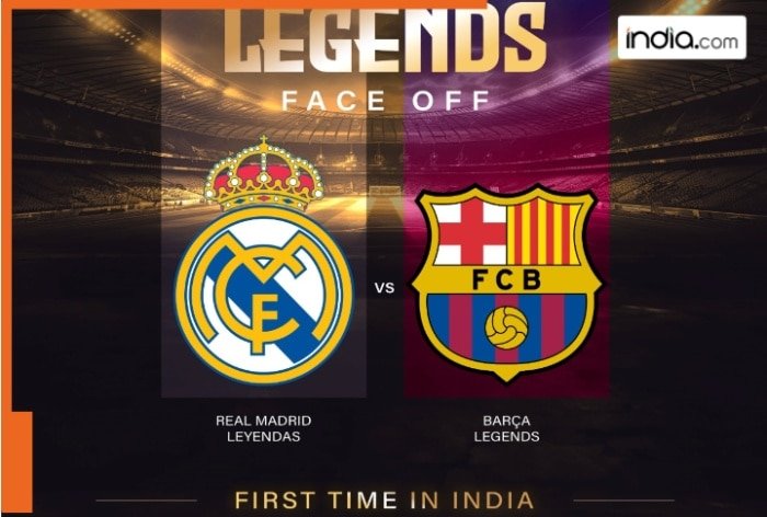 The Sports Front UNVIELS full suqads for ‘Legends Faceoff’ betwwen Barcelona and Real Mardid legends in Mumbai