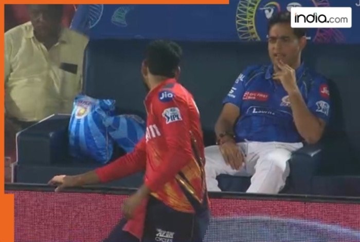 Shreyas Iyer’s sideline exchange with Akash Ambani during MI vs PBKS game in IPL 2025 goes viral