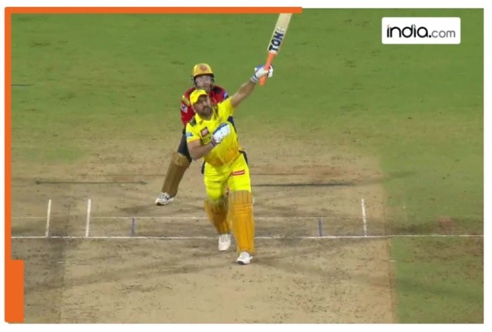 Ravindra Jadeja grabs his own skipper MS Dhoni’s catch, celebrates cheekily during PBKS clash