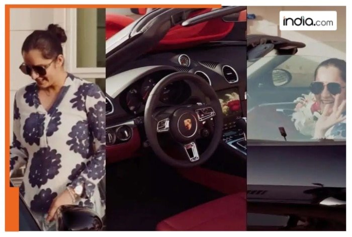 Sania Mirza welcomes a sleek new Porsche to her car collection