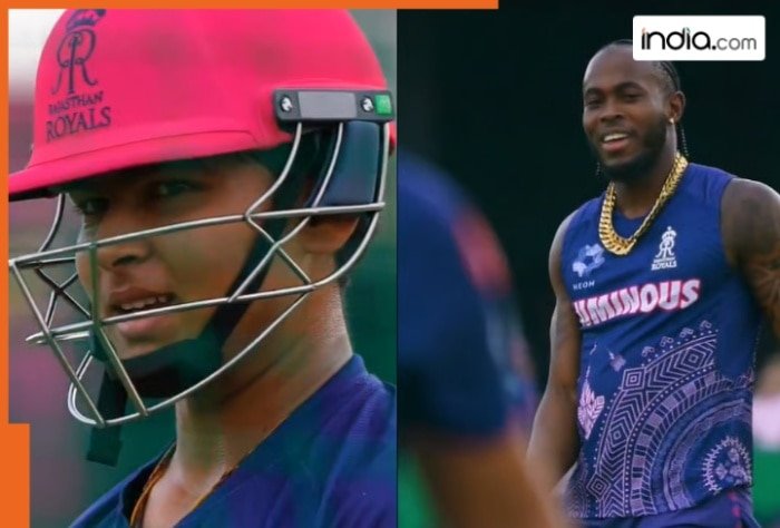 Vaibhav Suryavanshi stuns Jofra Archer with fiery pull shot ahead of RR vs PBKS match, WATCH