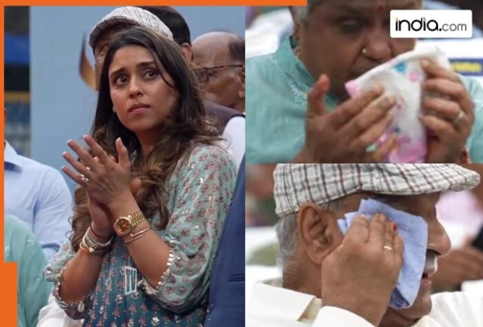 Rohit Sharma’s parents and wife gets emotional as he receives THIS honour from BCCI, video goes viral