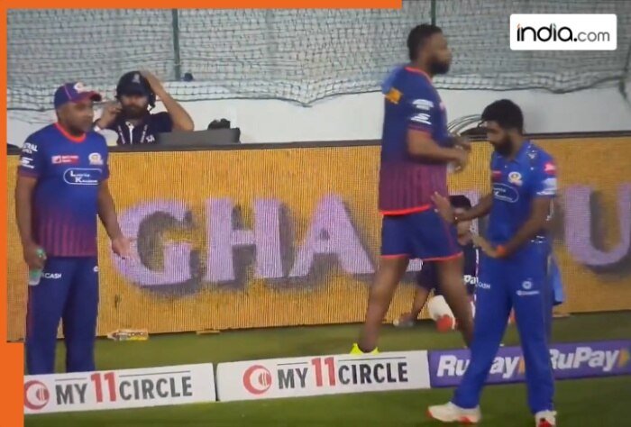 Jasprit Bumrah’s gesture to Mumbai Indians coach during MI vs GT IPL 2025 Playoff clash goes viral