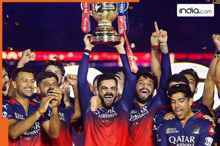 After winning IPL 2025, Senior RCB member meets Swami Chidanad Saraswati in Rishikesh for….., his name is……