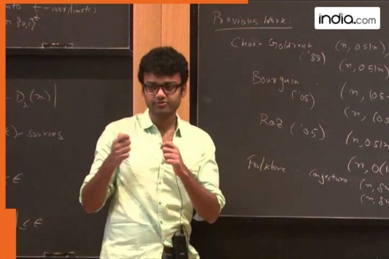 Meet Indian genius Eshan Chattopadhyay who is awarded Godel Award in Maths for…., alumnus of…, now he…