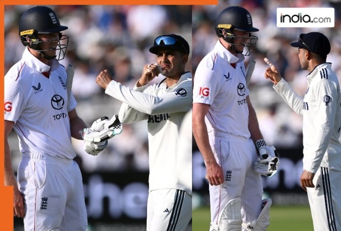 Shubman Gill shouts at Zak Crawley, Team India seen mocking England openers at Lord’s due to…