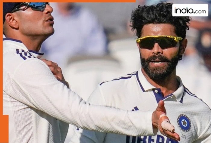 Ravindra Jadeja gets angry on Anshul Kamboj in Manchester Test due to…