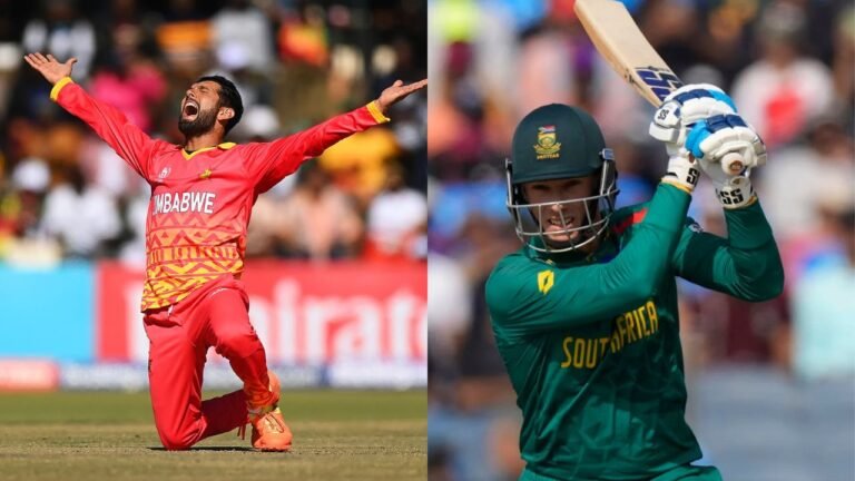 ZIM vs SA Dream11 Prediction Today Match 4 T20I Tri Series in Zimbabwe 2025